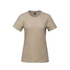 Canada Sportswear S05611, - Parkour - Ladies Ring Spun Combed Cotton Crewneck T-shirt, Sand