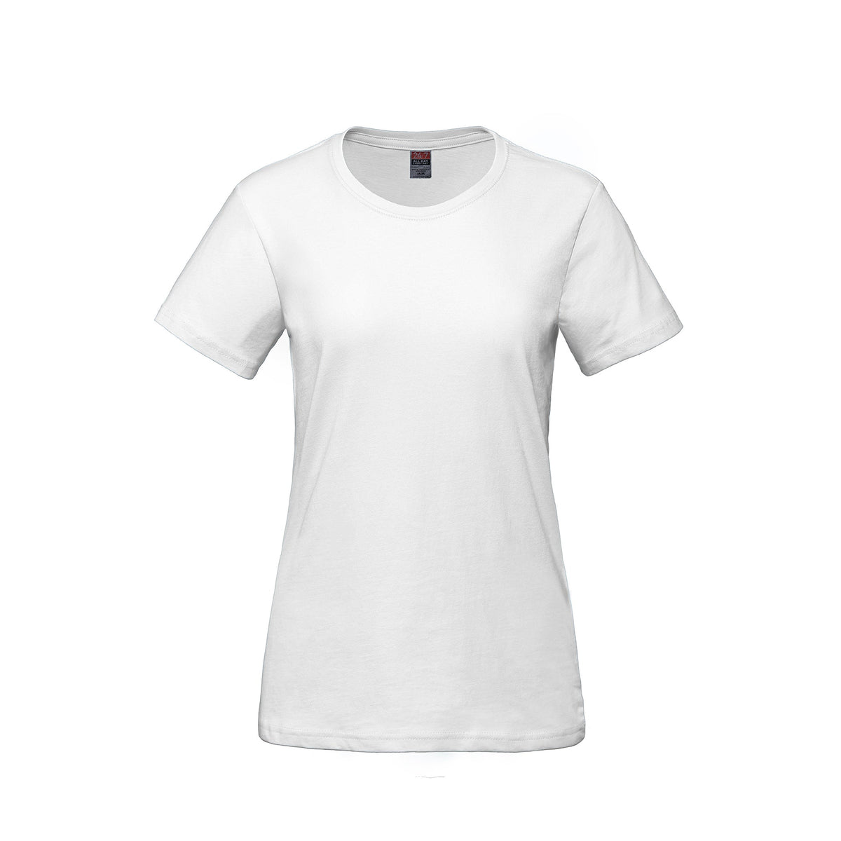 Canada Sportswear S05611, - Parkour - Ladies Ring Spun Combed Cotton Crewneck T-shirt, White