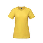 Canada Sportswear S05611, - Parkour - Ladies Ring Spun Combed Cotton Crewneck T-shirt, Yellow