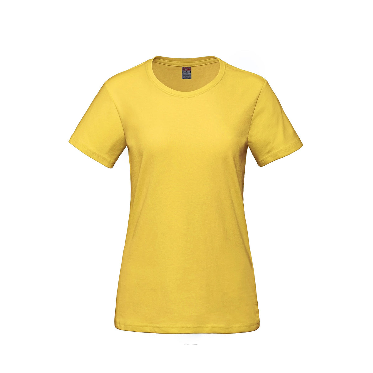 Canada Sportswear S05611, - Parkour - Ladies Ring Spun Combed Cotton Crewneck T-shirt, Yellow