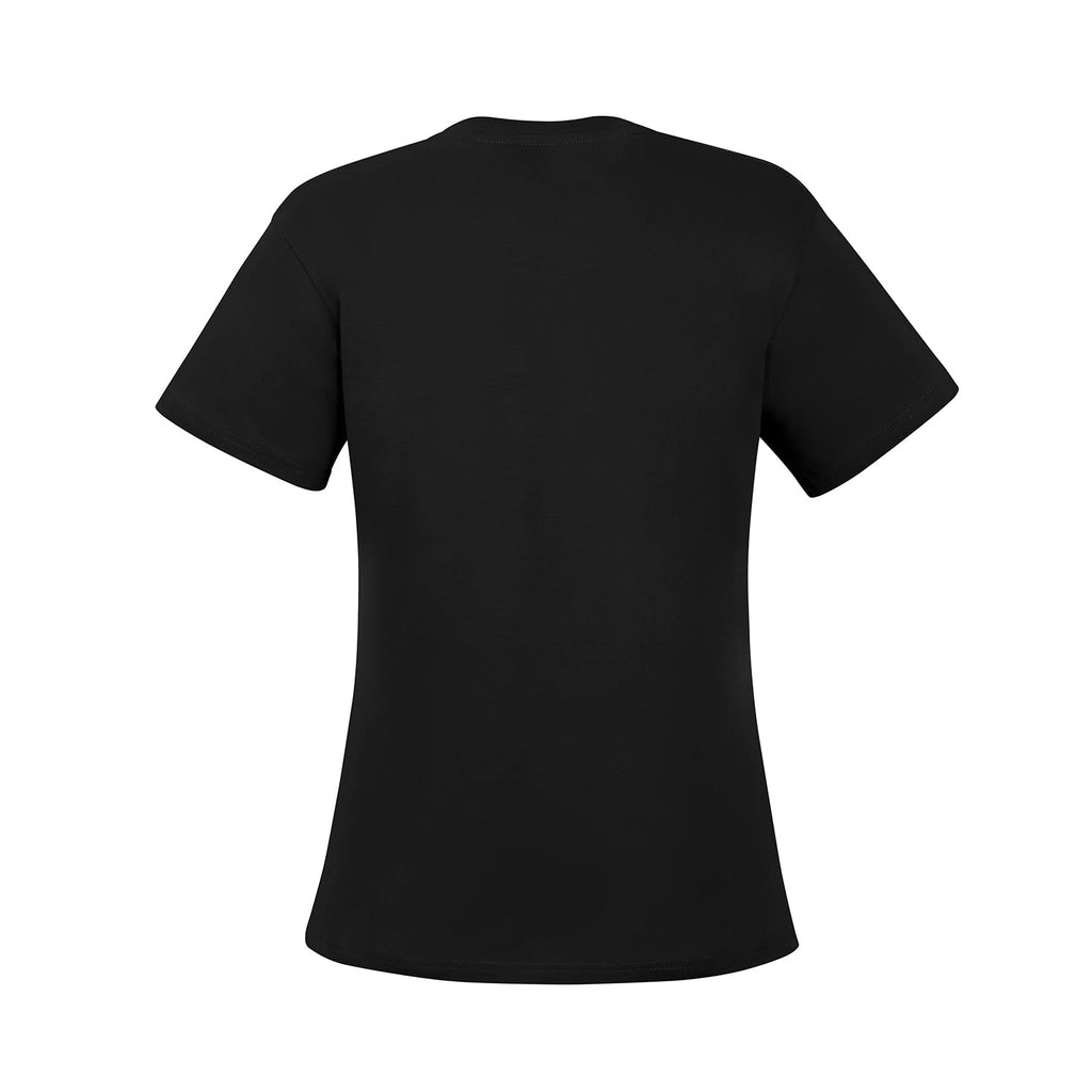 Canada Sportswear S05611, - Parkour - Ladies Ring Spun Combed Cotton Crewneck T-shirt, Black
