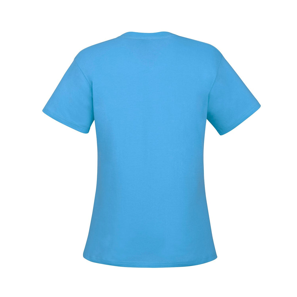Canada Sportswear S05611, - Parkour - Ladies Ring Spun Combed Cotton Crewneck T-shirt, Light Blue
