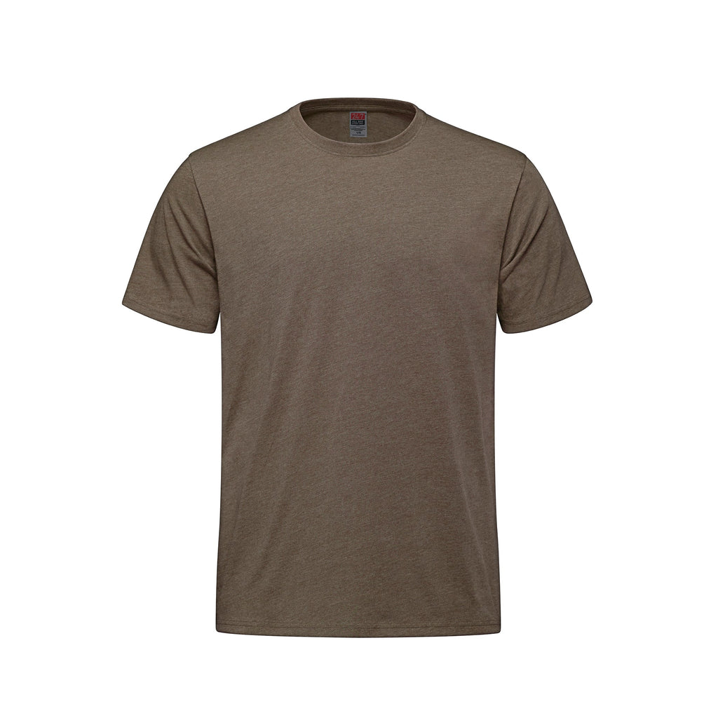 Canada Sportswear S5650Y, - Sprint - Youth 50/50 Cotton/polyester Crewneck T-shirt, Brown Heather