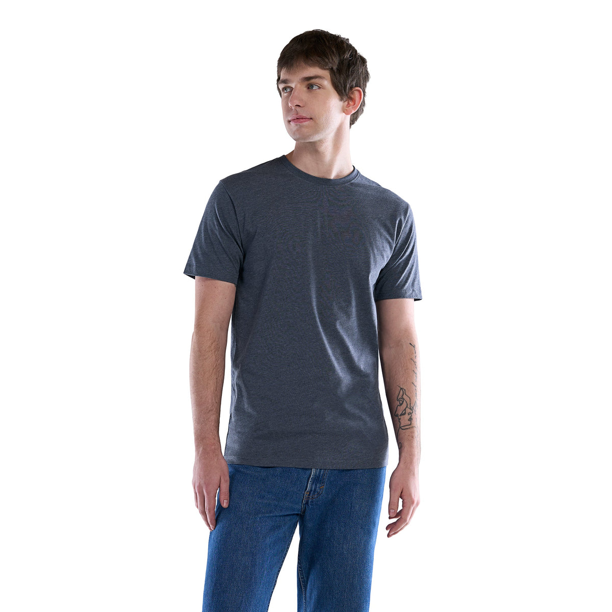 Canada Sportswear S05650, - Sprint - Adult 50/50 Cotton/polyester Crewneck T-shirt, Navy