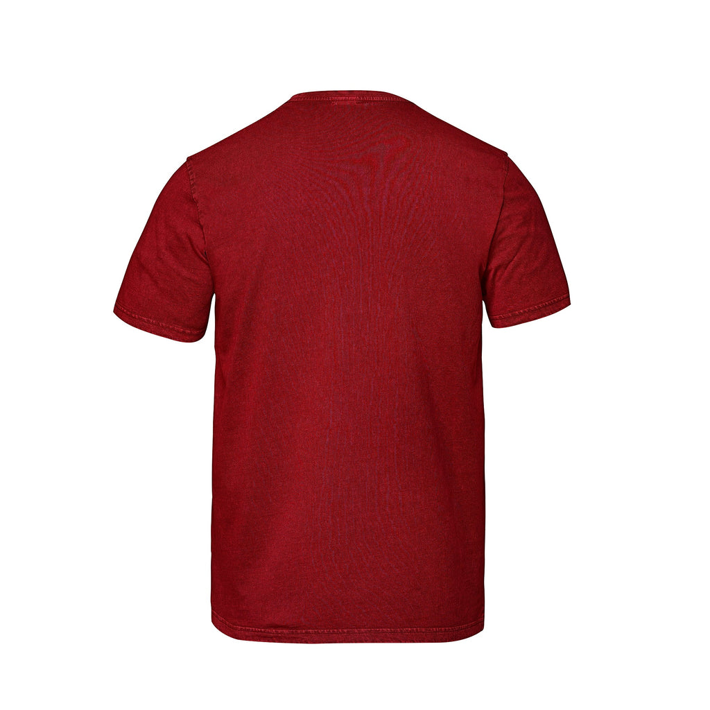 Canada Sportswear S05670, - Horizon - Vintage Wash Cotton Crewneck T-shirt, Red