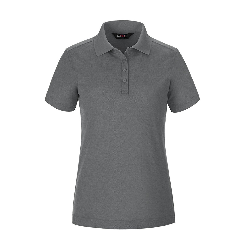 CX2-S05736 polo shirt in Steel Grey