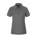 CX2 S05736, - Ace - Ladies Pique Mesh Polo, Steel Grey
