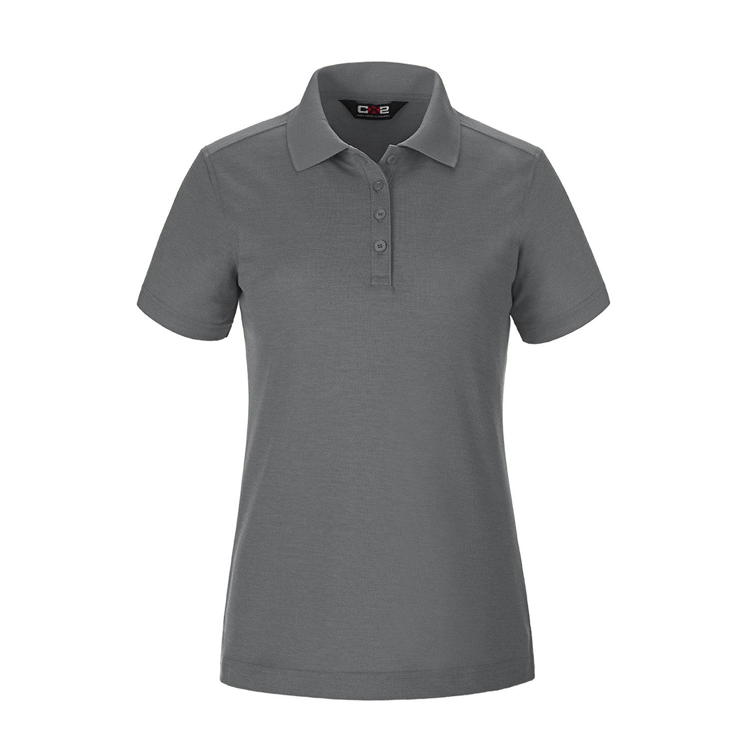 CX2-S05736 polo shirt in Steel Grey