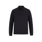 CX2 S05737, - Birdie - Men's Long Sleeve Pique Mesh Polo, Black