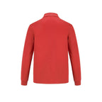 CX2 S05737, - Birdie - Men's Long Sleeve Pique Mesh Polo, Red