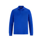CX2 S05737, - Birdie - Men's Long Sleeve Pique Mesh Polo, Royal