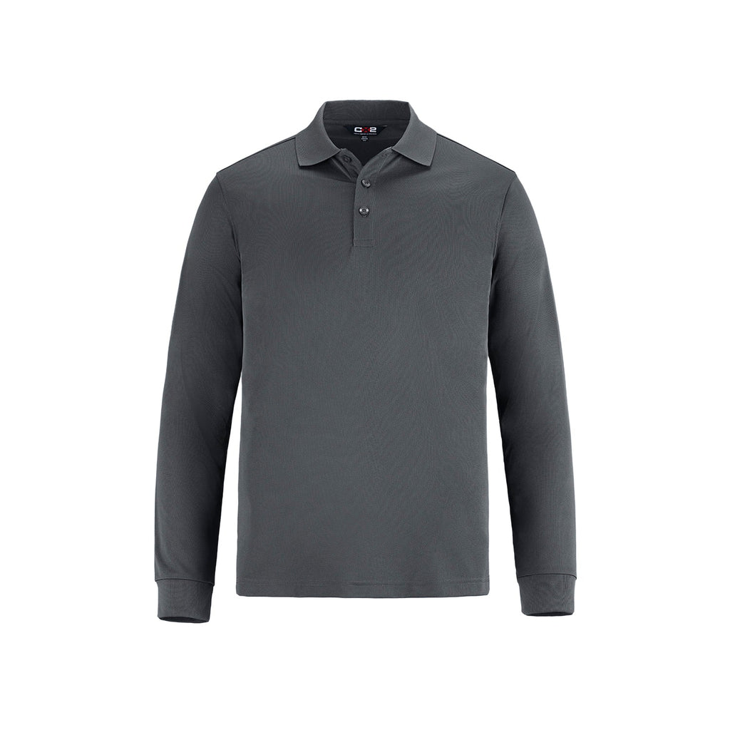 CX2-S05737 polo shirt in Steel Grey