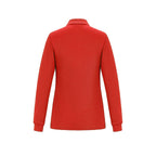 CX2 S05738, - Birdie - Ladies Long Sleeve Pique Mesh Polo, Red