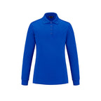 CX2 S05738, - Birdie - Ladies Long Sleeve Pique Mesh Polo, Royal