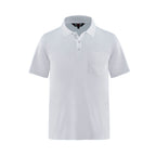 CX2 S05745, - Caddy - Men's Pique Mesh Polo W/ Pocket, White