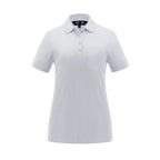 CX2 S05746, - Caddy - Ladies Pique Mesh Polo W/ Pocket, White
