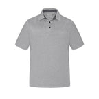 Muskoka Trail S05750, - Fairway - Men's Cotton/poly Jersey Polo, Melange Grey