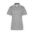 Muskoka Trail S05751, - Fairway - Ladies Poly/cotton Polo Shirt, Melange Grey