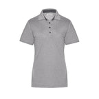 Muskoka Trail S05751, - Fairway - Ladies Poly/cotton Polo Shirt, Melange Grey