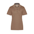 Muskoka Trail S05751, - Fairway - Ladies Poly/cotton Polo Shirt, Melange Taupe