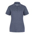 Muskoka Trail S05751, - Fairway - Ladies Poly/cotton Polo Shirt, Melange Navy