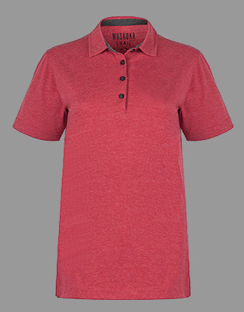 Muskoka Trail-S05751 polo shirt in Red