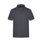 CX2 S05785, - Elite - Men's Cotton/poly/spandex Pique Polo, Charcoal
