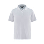 CX2 S05785, - Elite - Men's Cotton/poly/spandex Pique Polo, White
