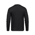 Muskoka Trail S05895, - Riverside - Cotton-poly Long Sleeve Crewneck T-shirt, Black