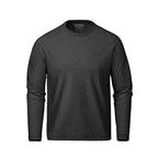 Muskoka Trail S05895, - Riverside - Cotton-poly Long Sleeve Crewneck T-shirt, Charcoal