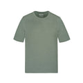 Muskoka Trail S05917, - Liberty - Adult Cotton/poly Crewneck T-shirt, Melange Fatigue Green