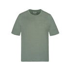 Muskoka Trail S05917, - Liberty - Adult Cotton/poly Crewneck T-shirt, Melange Fatigue Green