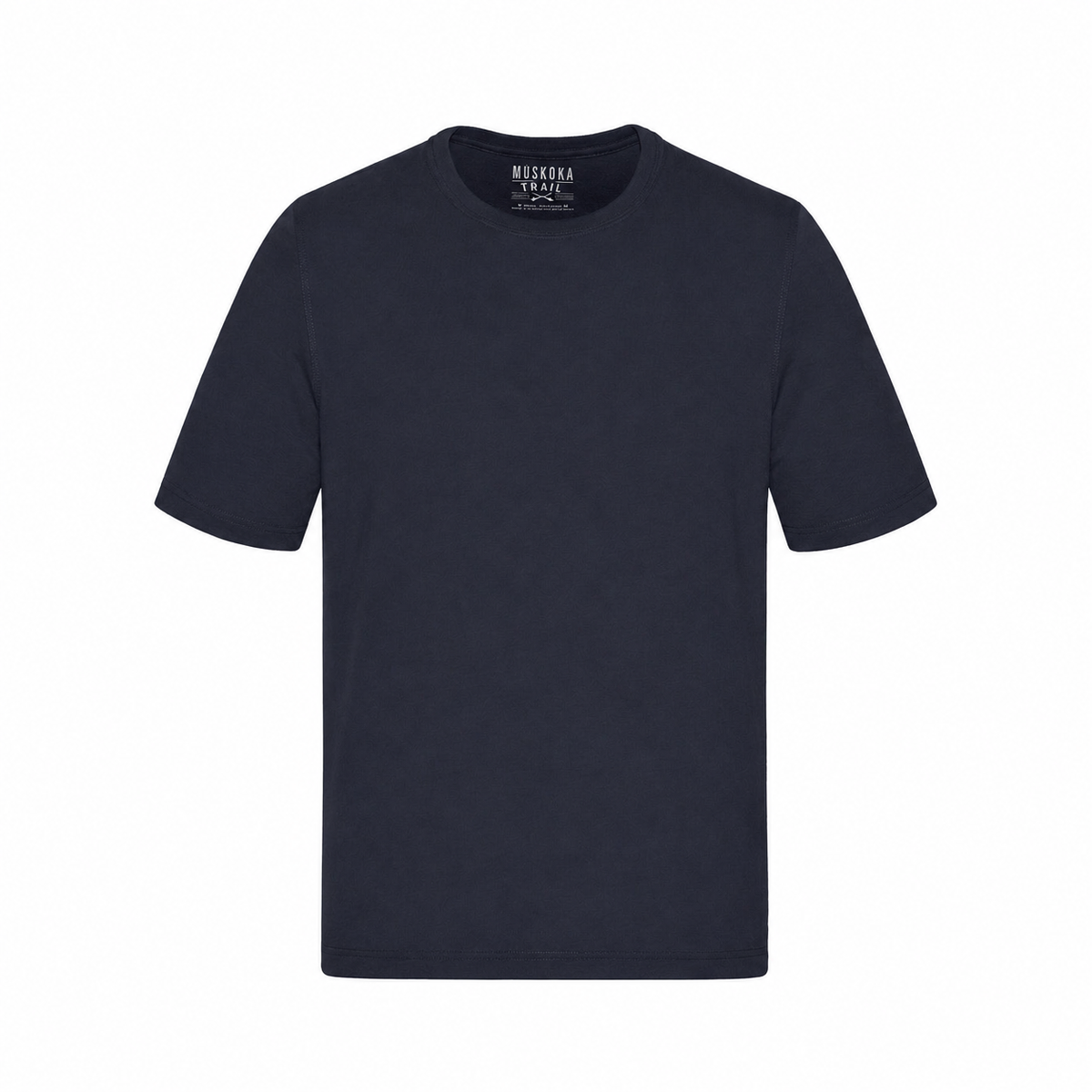 Muskoka Trail S05917, - Liberty - Adult Cotton/poly Crewneck T-shirt, Midnight Navy