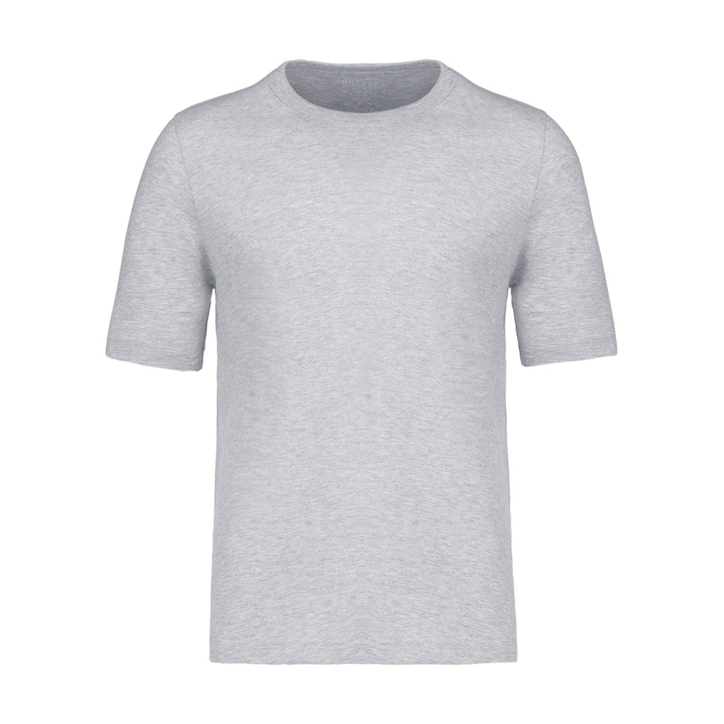 Muskoka Trail S05917, - Liberty - Adult Cotton/poly Crewneck T-shirt, Melange Grey