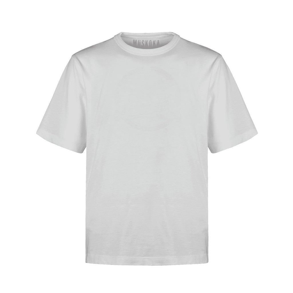 Muskoka Trail S05917, - Liberty - Adult Cotton/poly Crewneck T-shirt, White
