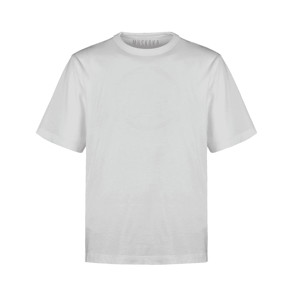 Muskoka Trail S05917, - Liberty - Adult Cotton/poly Crewneck T-shirt, White