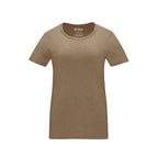 Muskoka Trail S05918, - Liberty - Ladies Poly/cotton Crewneck T-shirt, Melange Taupe