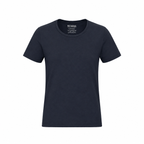 Muskoka Trail S05918, - Liberty - Ladies Poly/cotton Crewneck T-shirt, Midnight Navy