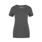 Muskoka Trail S05918, - Liberty - Ladies Poly/cotton Crewneck T-shirt, Melange Charcoal