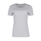 Muskoka Trail S05918, - Liberty - Ladies Poly/cotton Crewneck T-shirt, Melange Grey