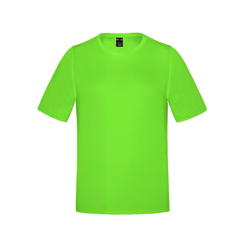 CX2 S5935Y, - Coast - Youth Crew Neck Polyester Tee, Lime
