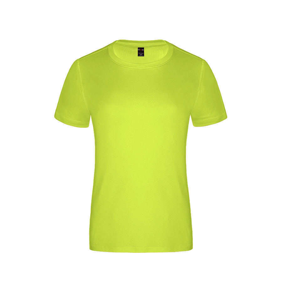 CX2 S05936, - Coast - Ladies Crew Neck Polyester Tee, Yellow