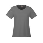 CX2 S05936, - Coast - Ladies Crew Neck Polyester Tee, Grey