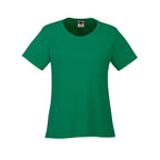 CX2 S05936, - Coast - Ladies Crew Neck Polyester Tee, Kelly Green