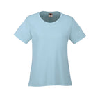 CX2 S05936, - Coast - Ladies Crew Neck Polyester Tee, Light Blue