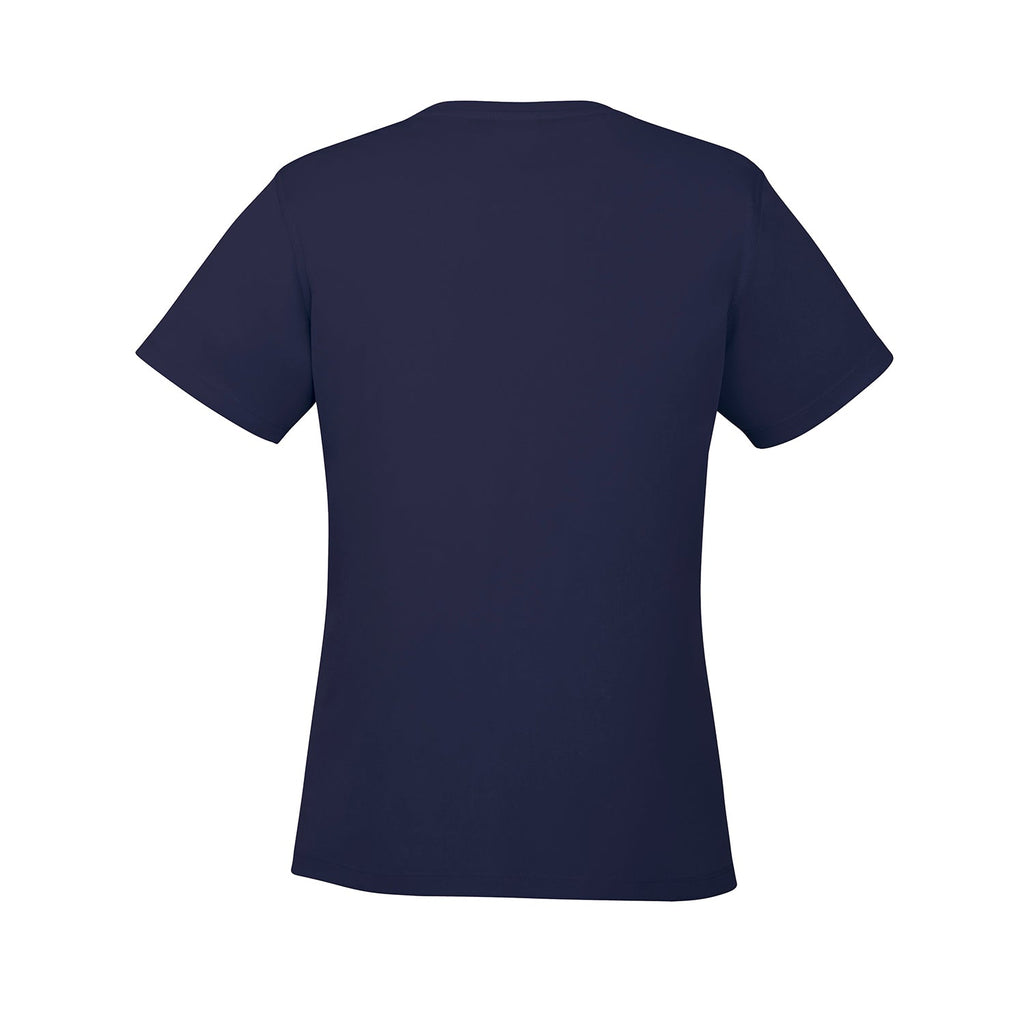 CX2 S05936, - Coast - Ladies Crew Neck Polyester Tee, Navy