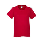 CX2 S05936, - Coast - Ladies Crew Neck Polyester Tee, Red