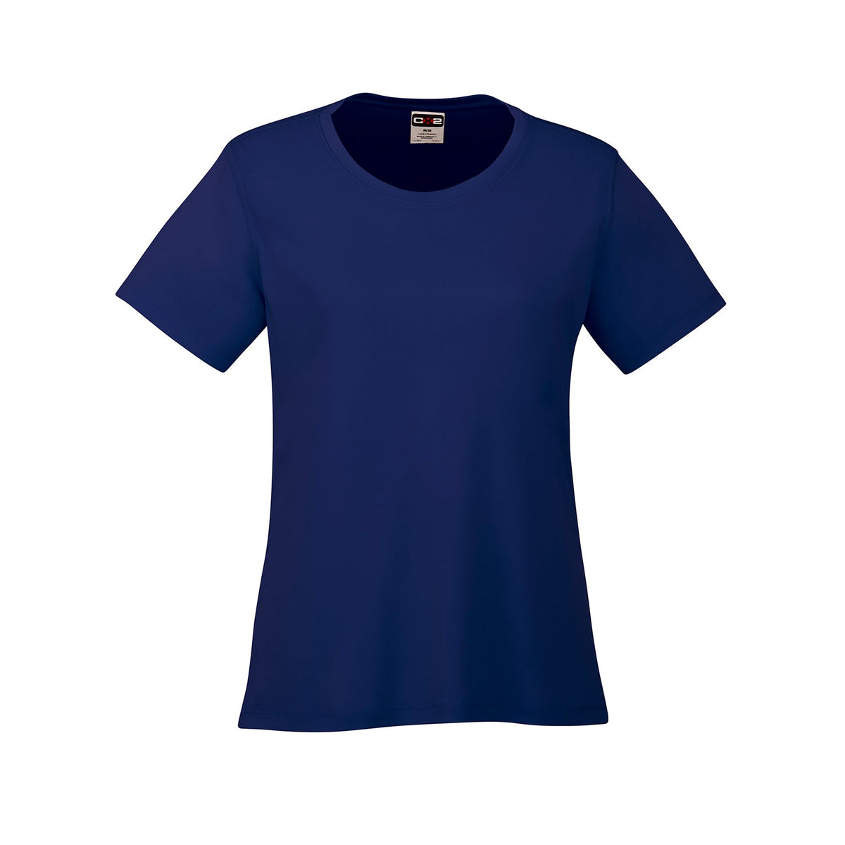 CX2 S05936, - Coast - Ladies Crew Neck Polyester Tee, Royal Blue
