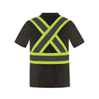 CX2 S05945, - Primeguard - Adult Hi-vis T-shirt, Black