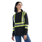 CX2 S05948, - Beacon - Long Sleeve Hi-vis T-shirt, Black